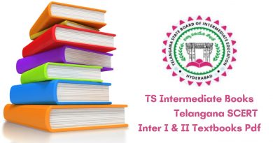 Telangana State Intermediate 1st & 2nd Year Textbook Pdf Download